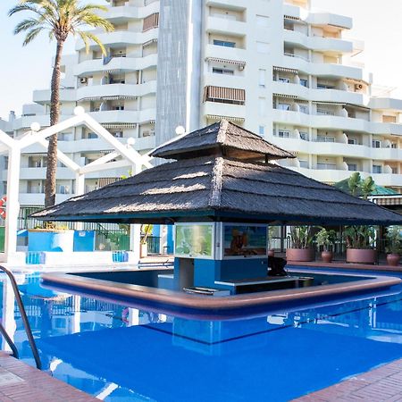 Benal Beach Suite Ii, Estudio Con Parque Acuatico Y Vistas Al Mar. Benalmadena Luaran gambar