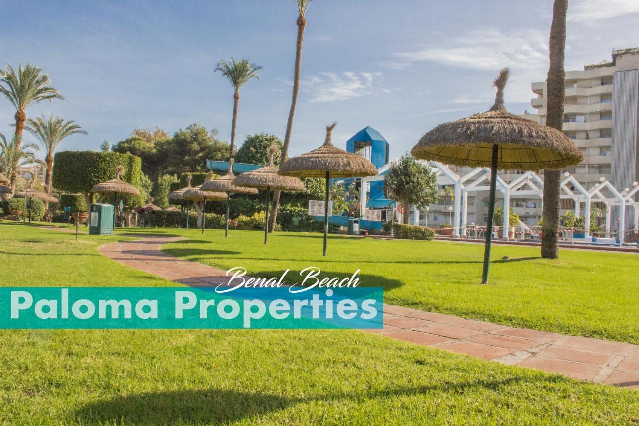 Benal Beach Suite Ii, Estudio Con Parque Acuatico Y Vistas Al Mar. Benalmadena Luaran gambar