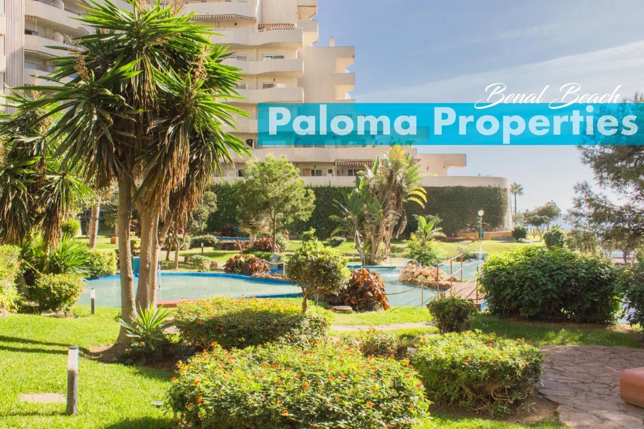 Benal Beach Suite Ii, Estudio Con Parque Acuatico Y Vistas Al Mar. Benalmadena Luaran gambar