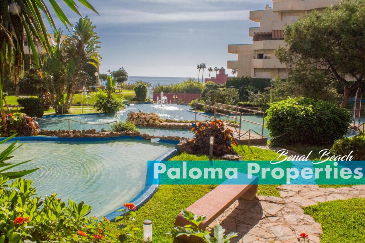 Benal Beach Suite Ii, Estudio Con Parque Acuatico Y Vistas Al Mar. Benalmadena Luaran gambar