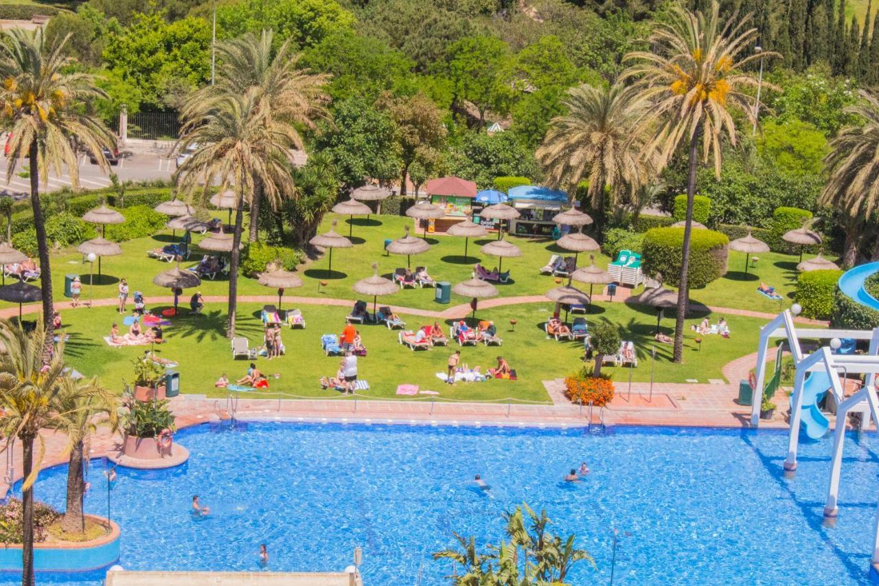 Benal Beach Suite Ii, Estudio Con Parque Acuatico Y Vistas Al Mar. Benalmadena Luaran gambar