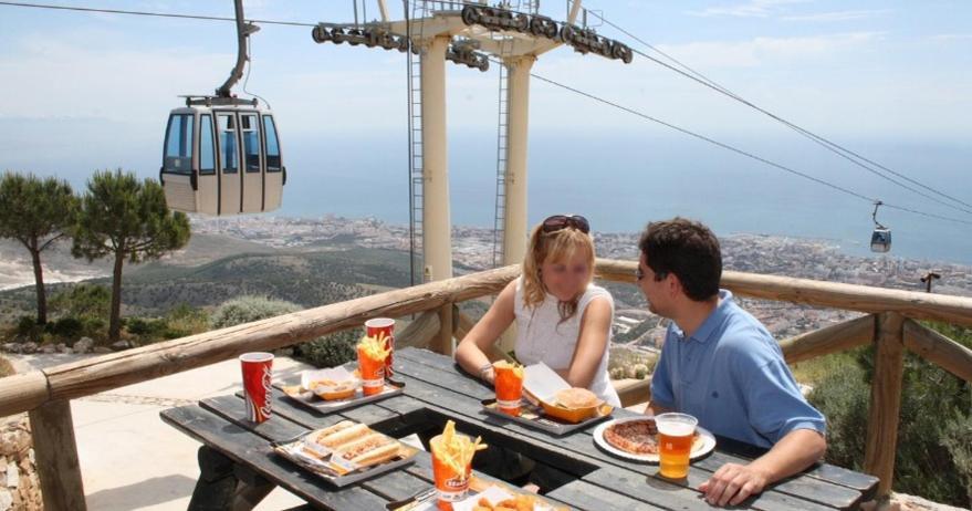 Benal Beach Suite Ii, Estudio Con Parque Acuatico Y Vistas Al Mar. Benalmadena Luaran gambar